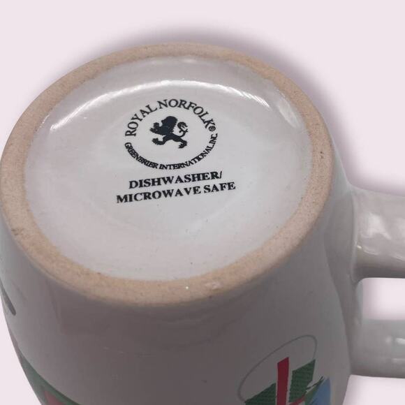 Santa with RV Camper Christmas Mugs Set of 2 - Picture 6 of 6